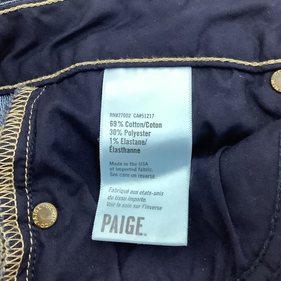 PAIGE JAX CUT OFF BERMUDA SHORTS LAVENA 27 - Picture 9 of 9